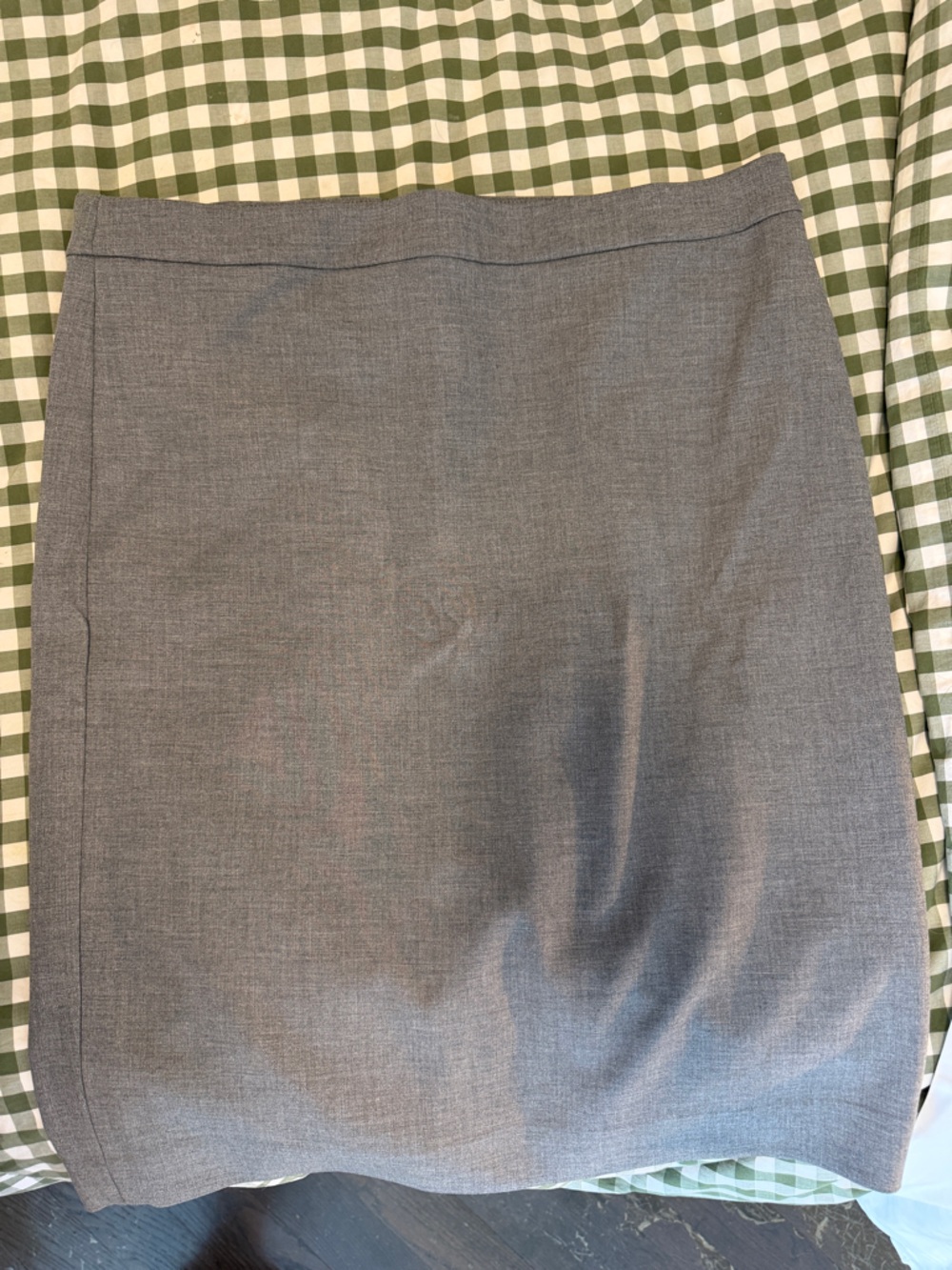 J. Crew Gray Straight Pencil Skirt
